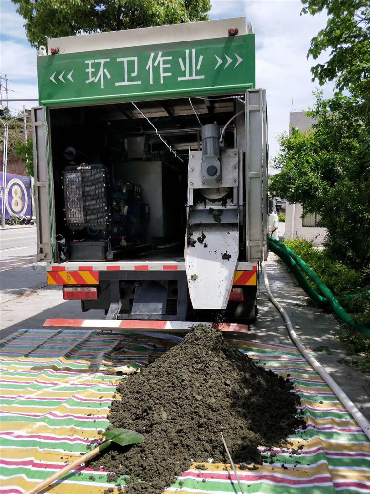 酒泉淤泥干湿分离