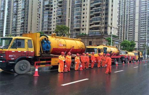 酒泉市政管道清淤