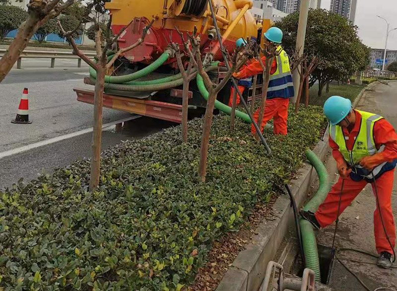 酒泉市政管道清淤